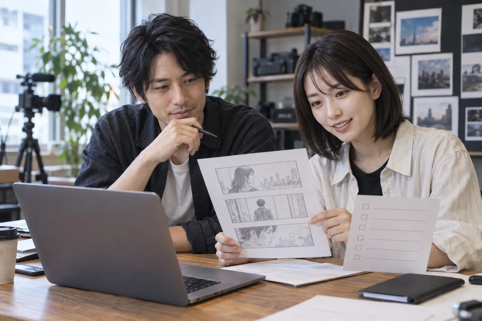スピード感のあるAIドラマ制作