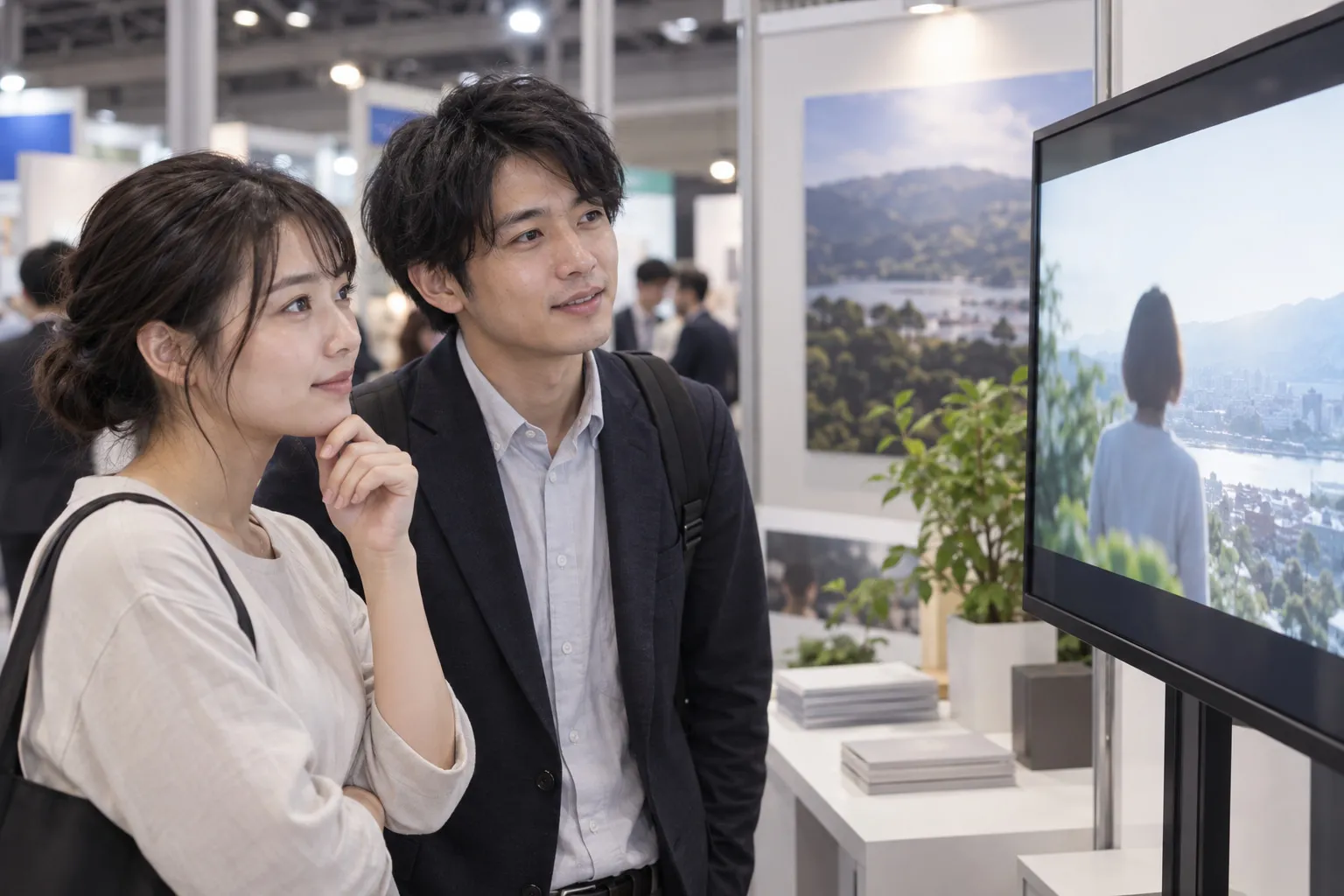 商談・展示会・採用の場で使われるブランディング動画