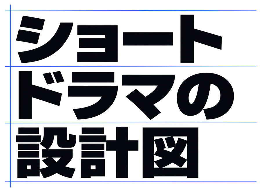 ショートドラマの設計図