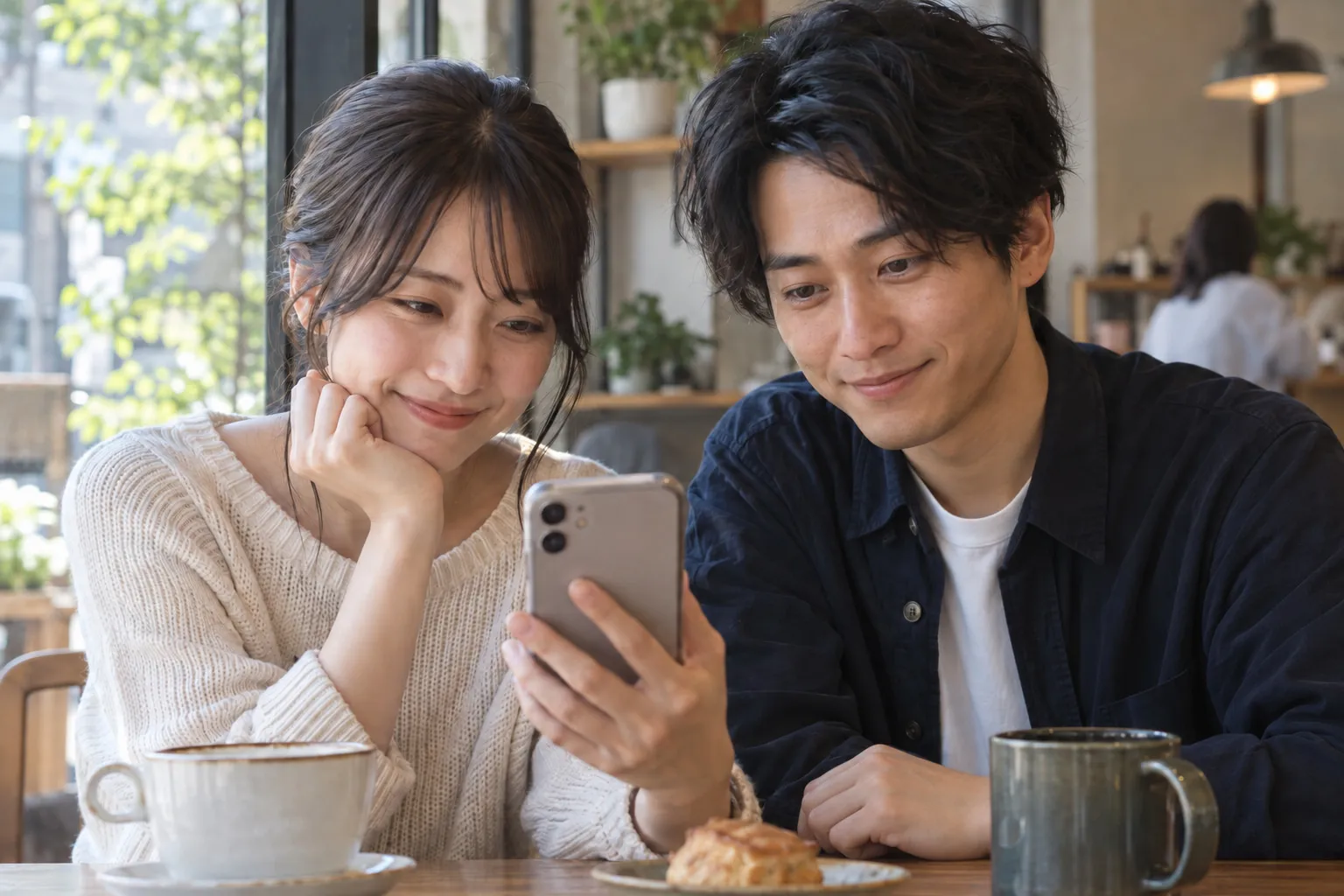 スマホでショートドラマに見入る視聴者